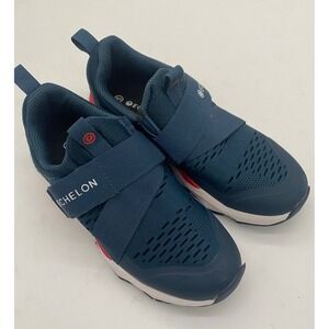 Echelon Women's Blue Cycling Shoes with Cleats Hook and Loop Strap SZ US 5